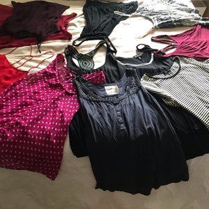 tops/blouses/crop tops